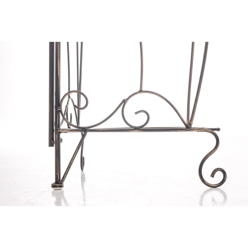 Estante de bronce Irma