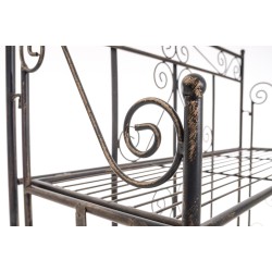 Estante de bronce Ciara