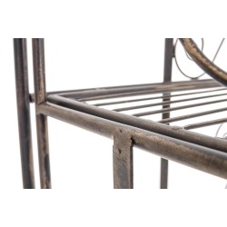 Estante de bronce Ciara