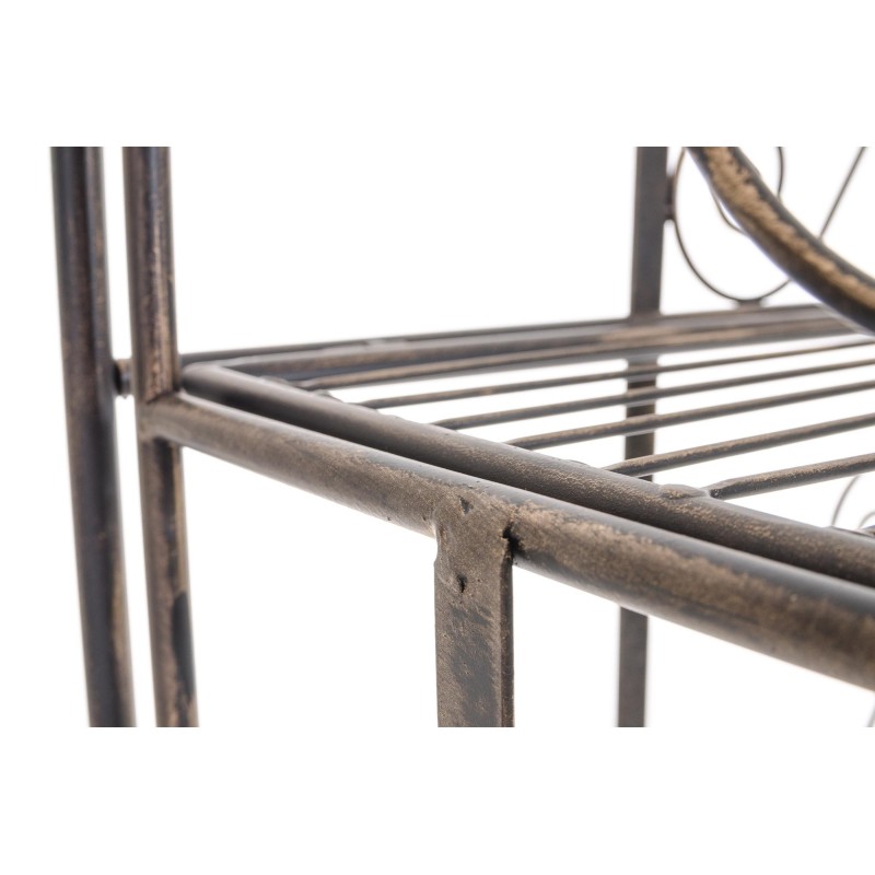 Estante de bronce Ciara