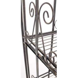 Estante de bronce Ciara