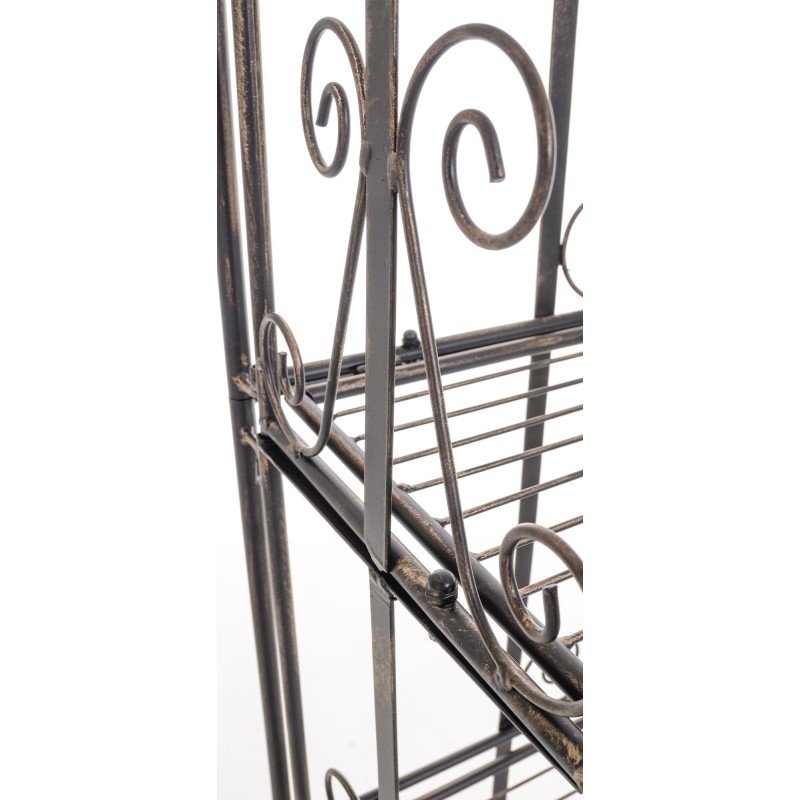 Estante de bronce Ciara