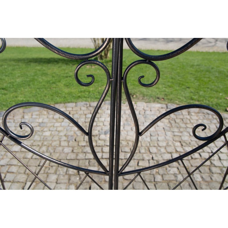 Arco de rosas con puerta Melissa de bronce