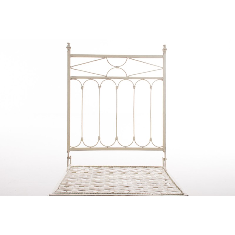 Silla plegable ASINA, color crema antiguo