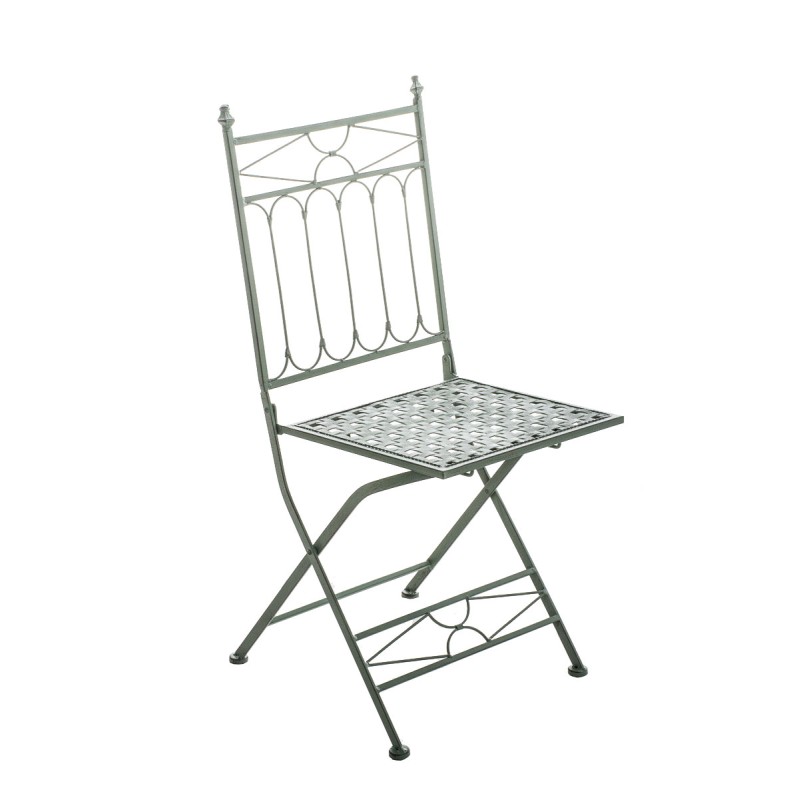 Silla plegable ASINA, verde antiguo