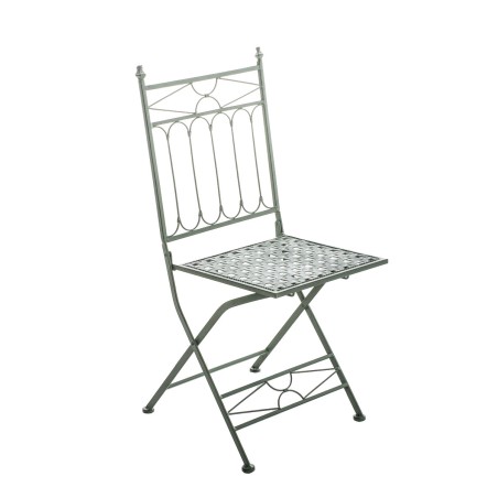 Silla plegable ASINA, verde antiguo