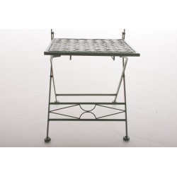 Silla plegable ASINA, verde antiguo