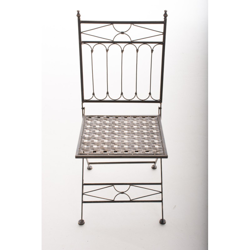 Silla plegable de bronce ASINA