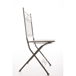 Silla plegable de bronce ASINA