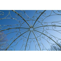 Pabellón Leila de color verde antiguo