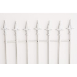 Enrejado blanco de Elisa