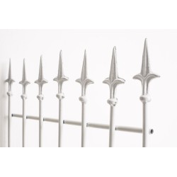 Enrejado blanco de Elisa