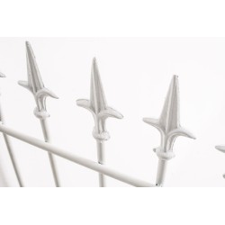 Enrejado blanco de Elisa