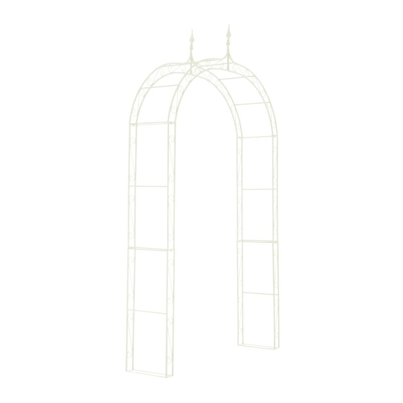 Lazo de rosa Lenz color crema antiguo