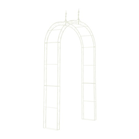 Lazo de rosa Lenz color crema antiguo