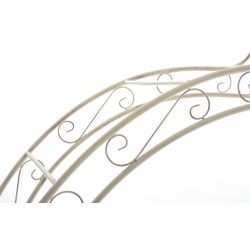 Lazo de rosa Lenz color crema antiguo