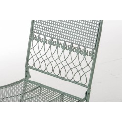 Silla Kiran verde antigua