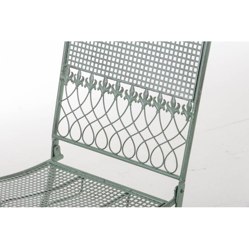 Silla Kiran verde antigua