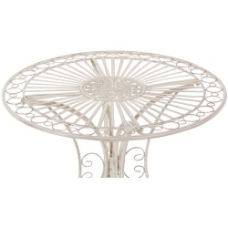 Crema antigua de mesa Hari