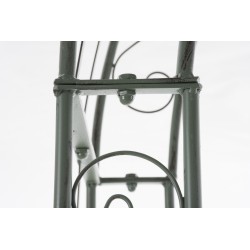 Arco de rosas con portal Sina verde antiguo