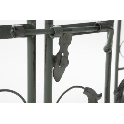 Arco de rosas con portal Sina verde antiguo