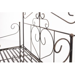 Estante de bronce real