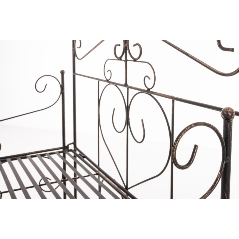 Estante de bronce real