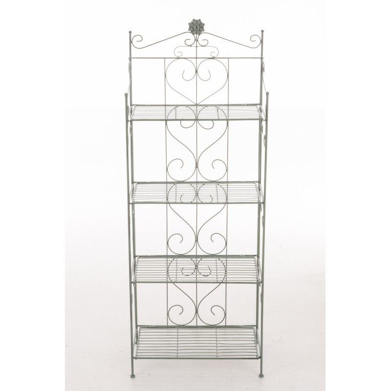 Estante real verde antiguo