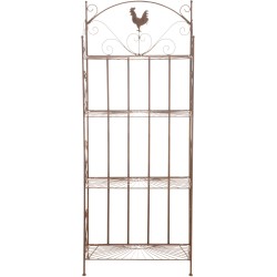 Estantería Mia, marrón antiguo