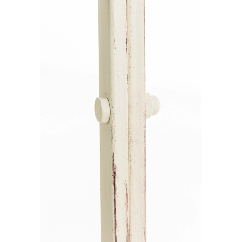 Pabellón semiabierto Rosie con banco antiguo color crema