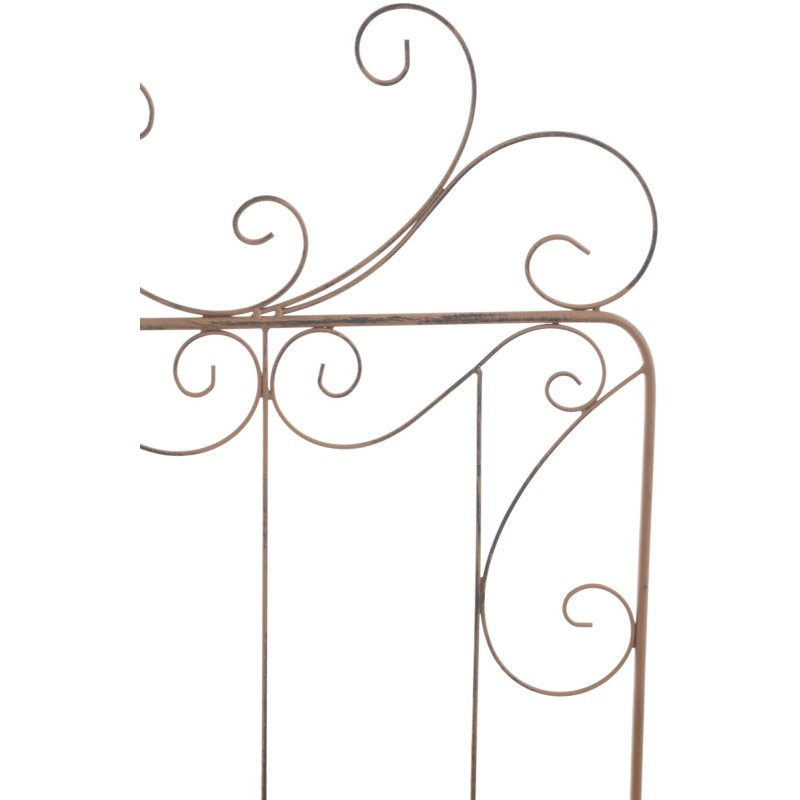 Enrejado de mandevilla marrón antiguo