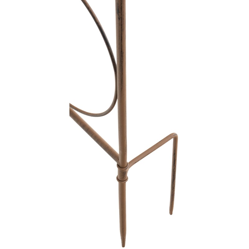 Enrejado de mandevilla marrón antiguo