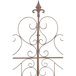 Enrejado de mandevilla marrón antiguo