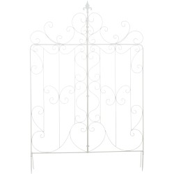 Enrejado de Mandevilla Blanca