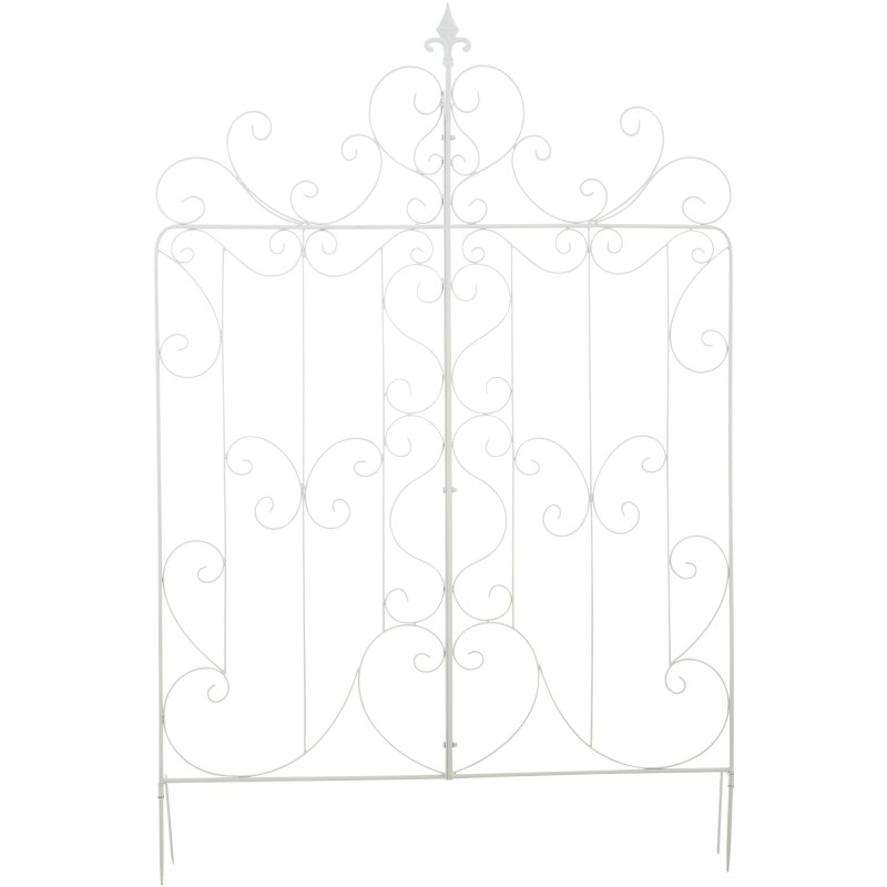 Enrejado de Mandevilla Blanca