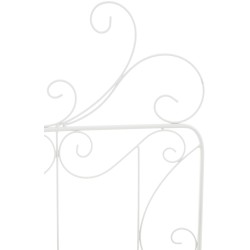 Enrejado de Mandevilla Blanca