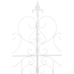 Enrejado de Mandevilla Blanca