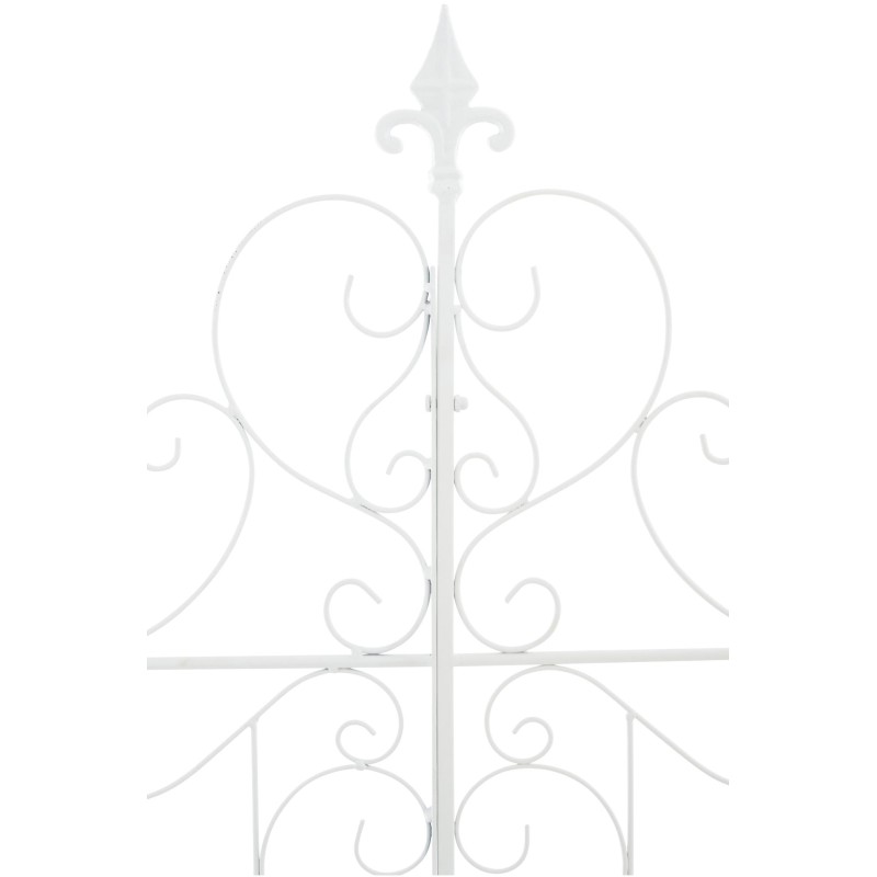 Enrejado de Mandevilla Blanca