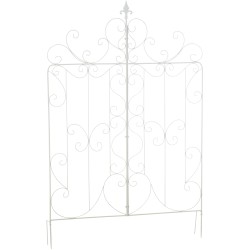 Enrejado de Mandevilla Blanca