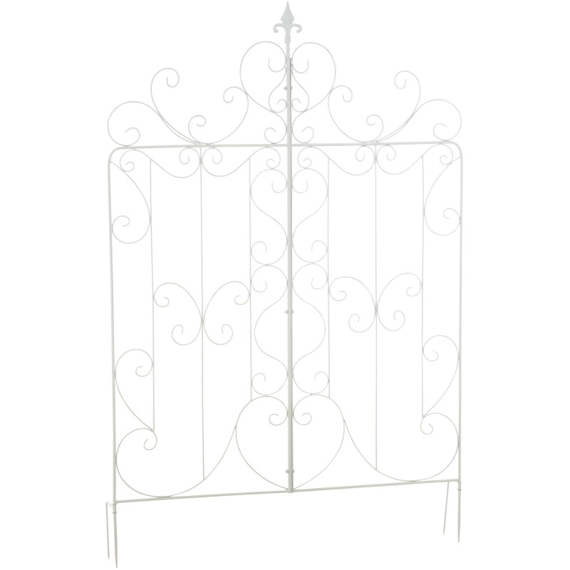 Enrejado de Mandevilla Blanca