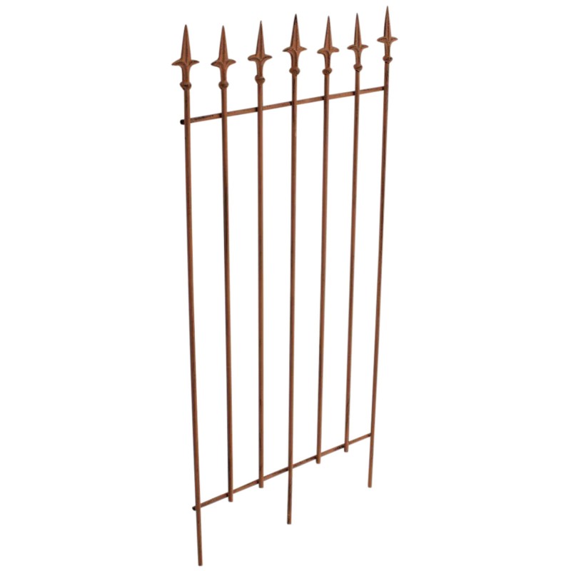 Juego de celosía Elisa de 2 piezas, marrón antiguo