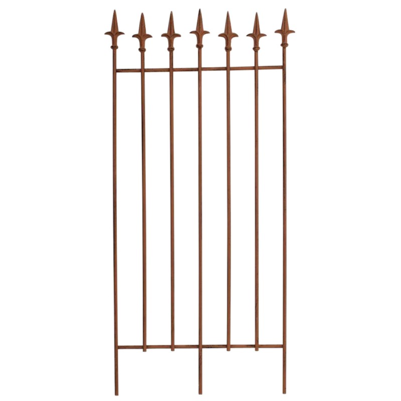 Juego de celosía Elisa de 2 piezas, marrón antiguo