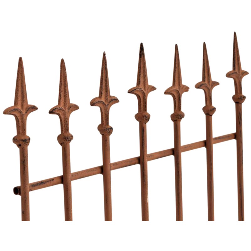 Juego de celosía Elisa de 2 piezas, marrón antiguo