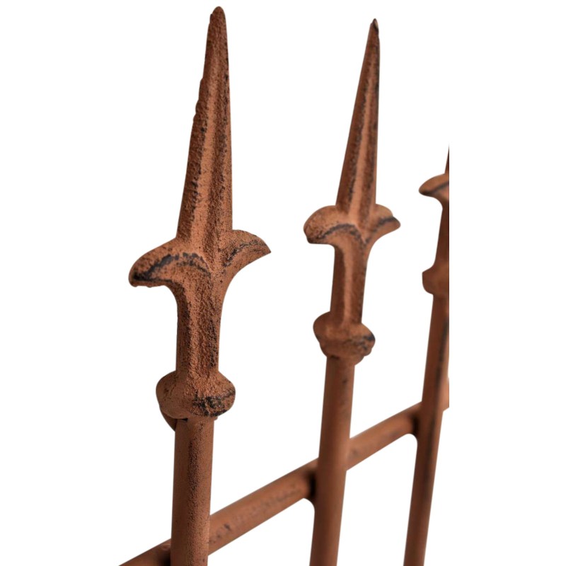 Juego de celosía Elisa de 2 piezas, marrón antiguo