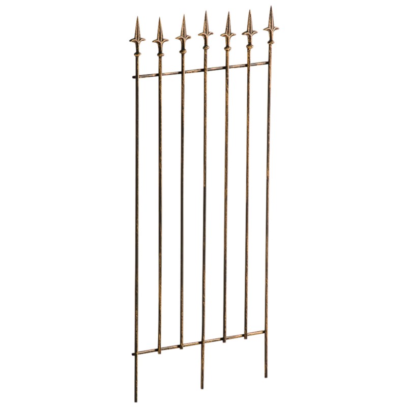 Juego de celosía de bronce Elisa de 2 piezas