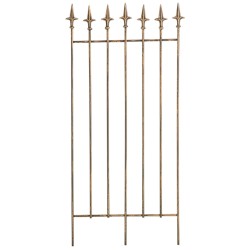 Juego de celosía de bronce Elisa de 2 piezas