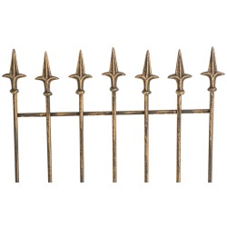 Juego de celosía de bronce Elisa de 2 piezas