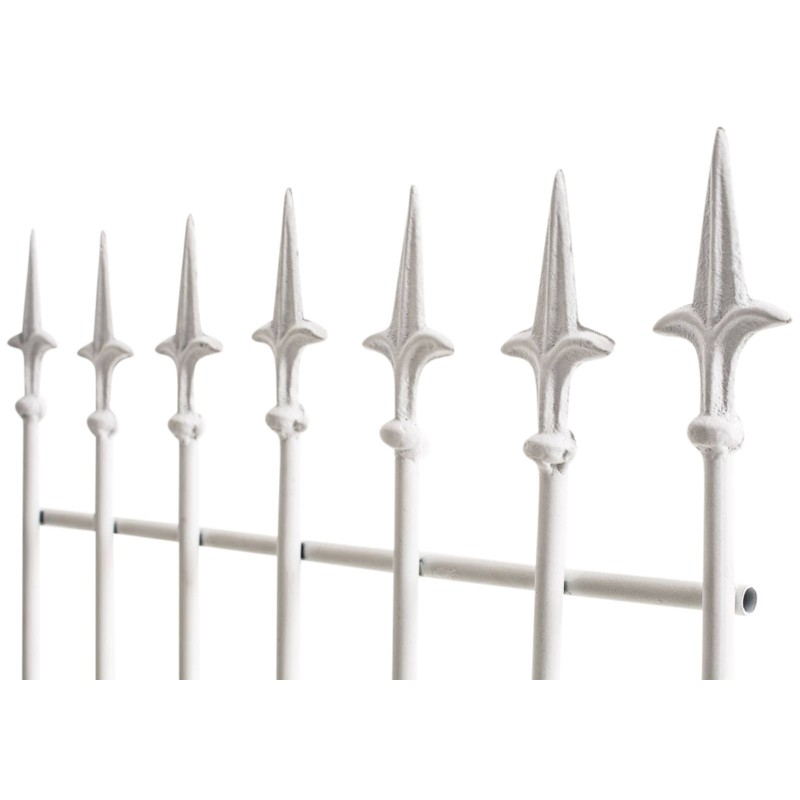 Juego de celosía blanca Elisa de 2 piezas