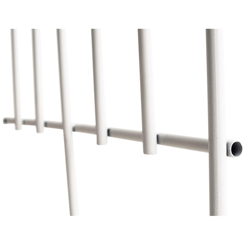 Juego de celosía blanca Elisa de 2 piezas