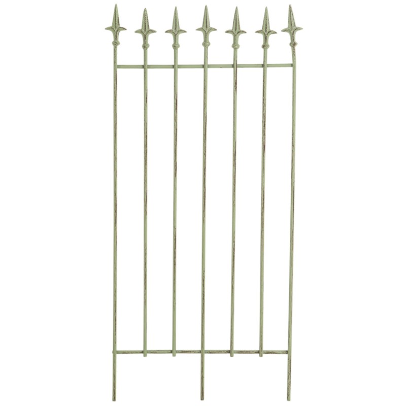 Juego de celosía Elisa de 2 piezas en verde antiguo